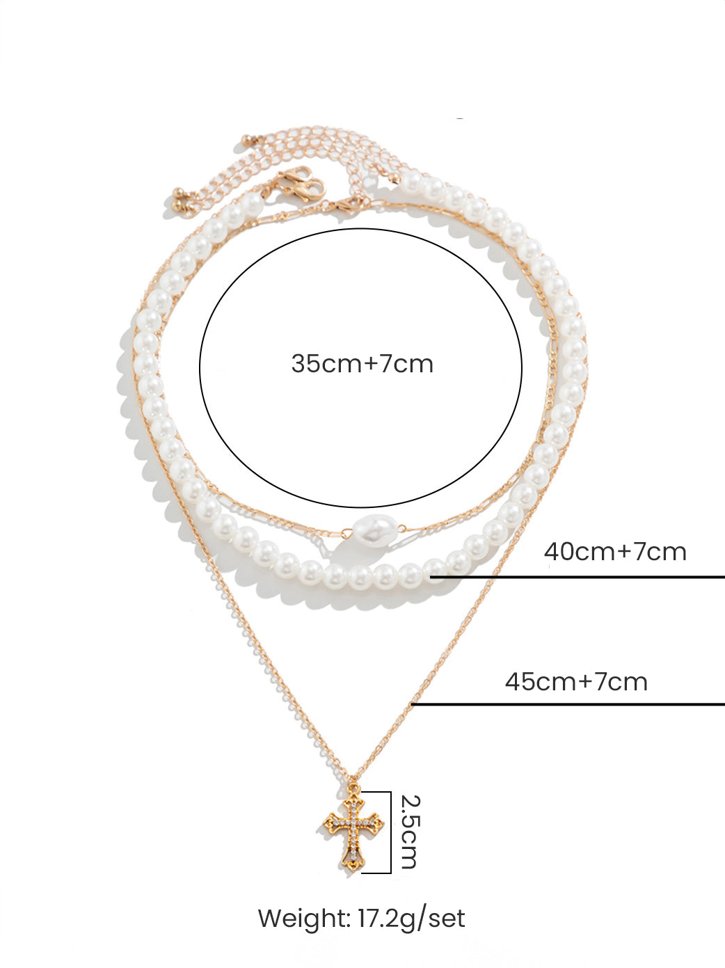 Pearl Multi-Layer Necklace