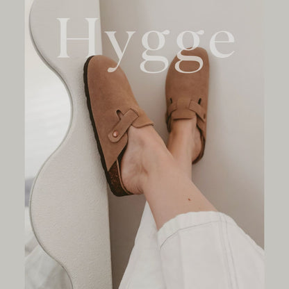 Genuine Suede Clogs by Hygge