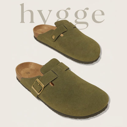 Genuine Suede Clogs by Hygge