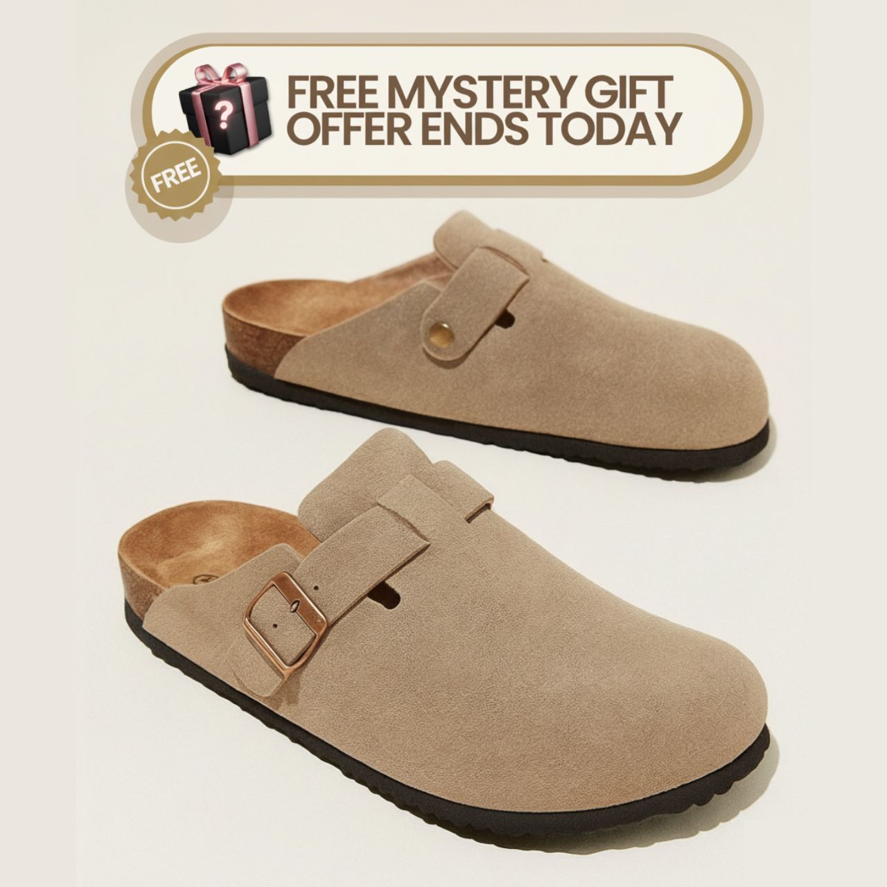 Genuine Suede Clogs by Hygge