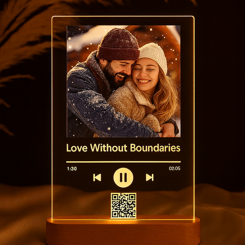 Personalized Spotify plaque