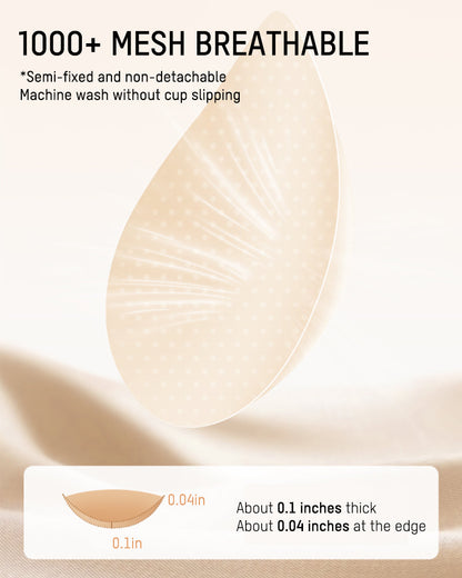 AirEase™ Supportive Wireless Deep-V Bra
