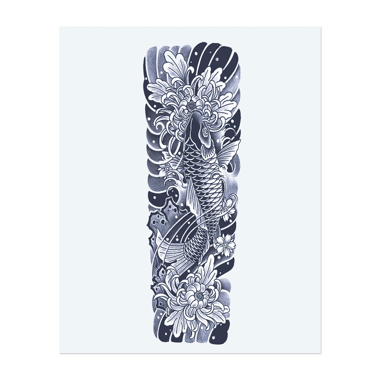 Koi and Blossoms