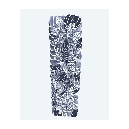 Koi and Blossoms