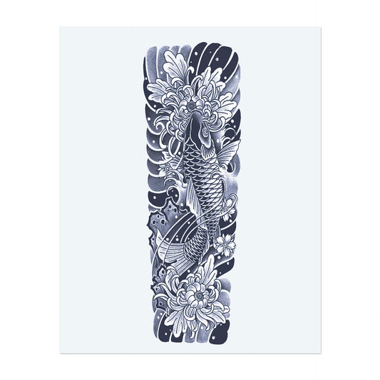 Koi and Blossoms