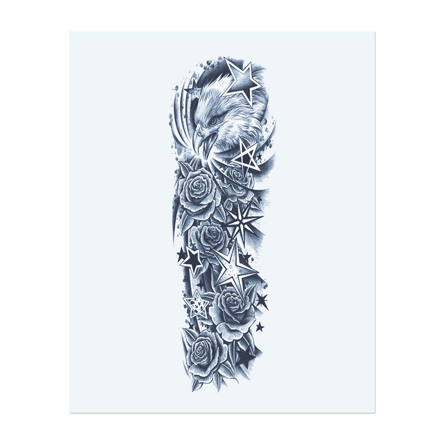 Eagle and Stars