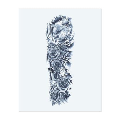 Eagle and Stars