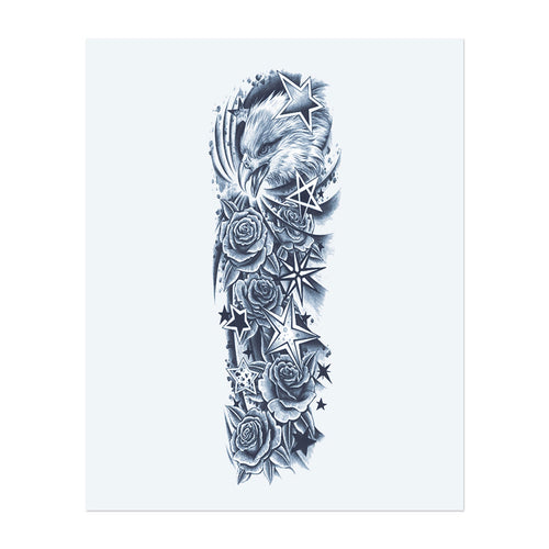 Eagle and Stars