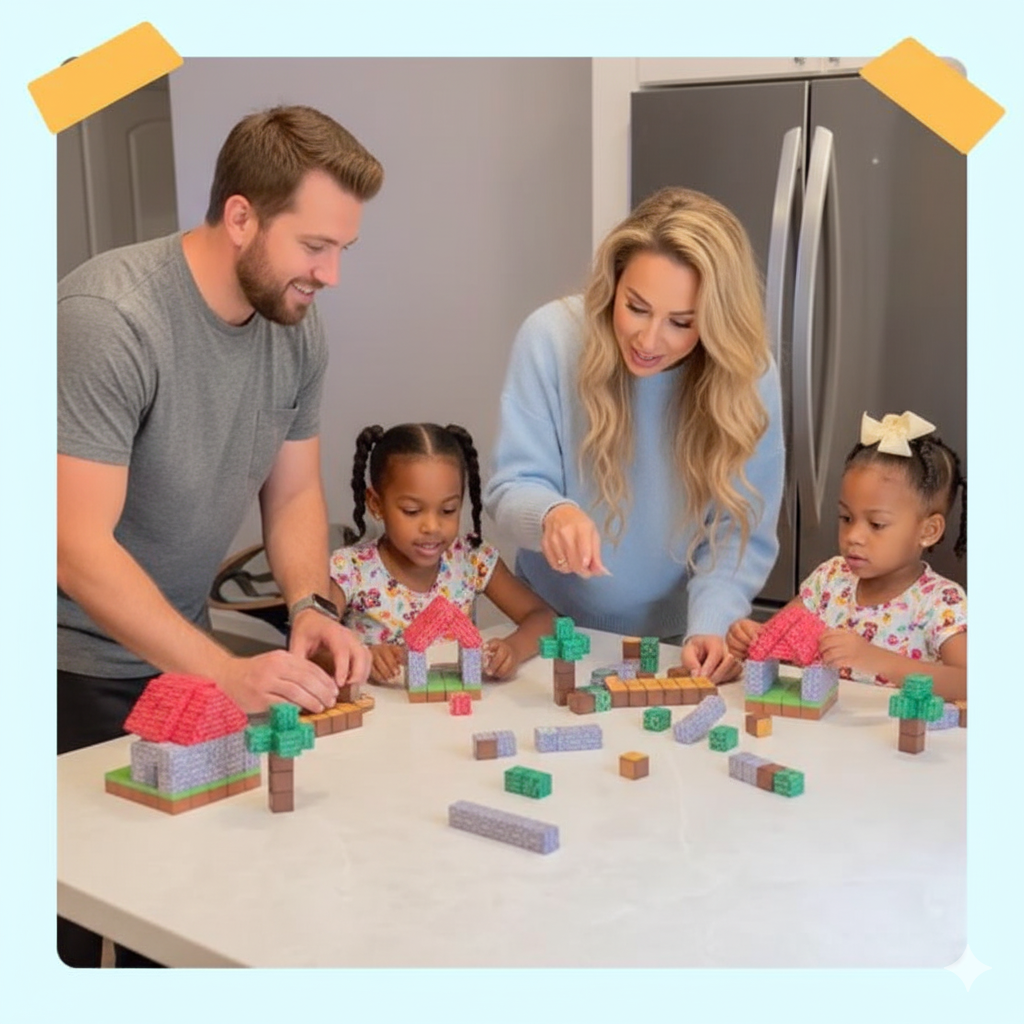 SmartBrix™ STEM Learning Magnetic Building Blocks
