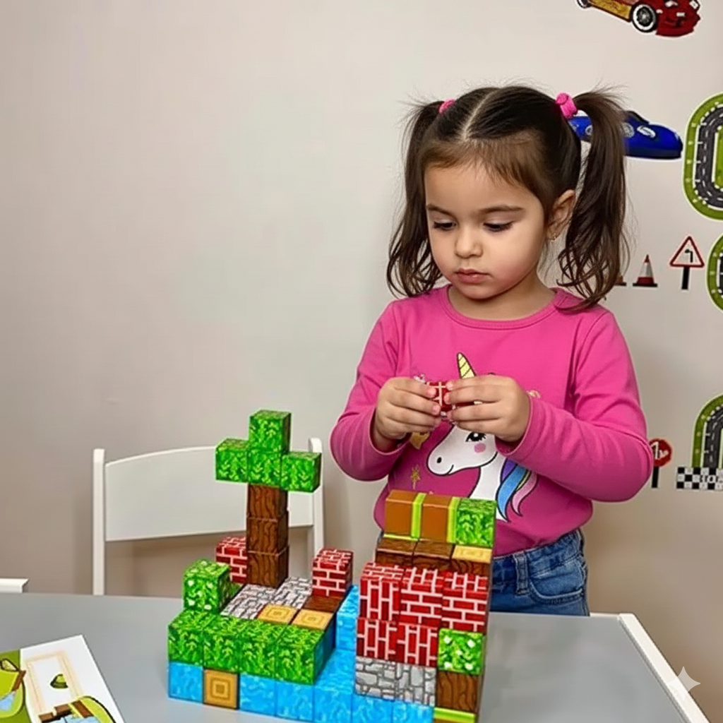 SmartBrix™ STEM Learning Magnetic Building Blocks