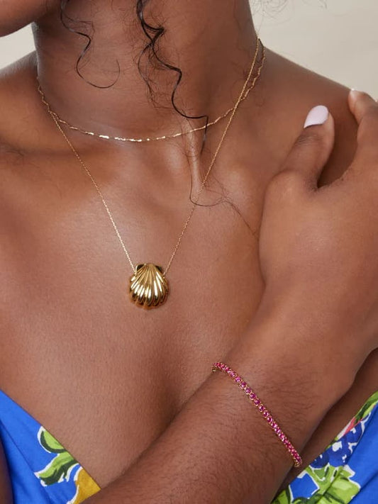 Tennisarmband - Hallon