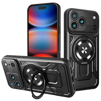 Premium MagSafe Armor Ring Stand iPhone Case