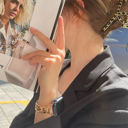 Luxury Gold Strap For Apple Watch