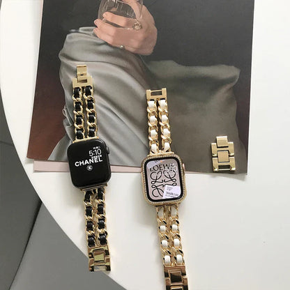 Leather Strap For Apple Watch Series