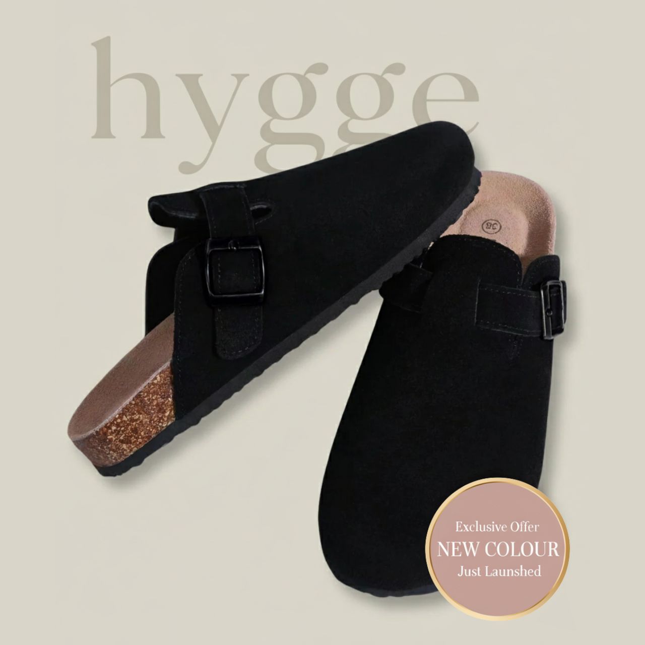 Genuine Suede Clogs by Hygge