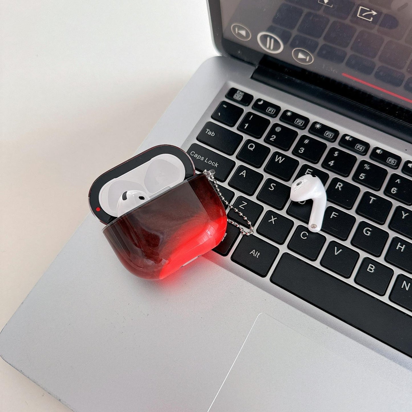 NØIR RED AIRPOD CASE