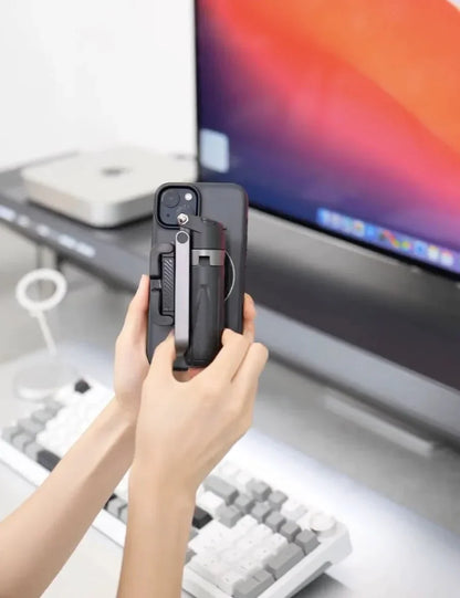 All-in-One Photovlog Mobile Camera for iPhone with Bluetooth Remote