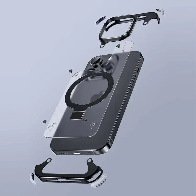 Frosted Matte Magnetic Phone Shell for iPhone
