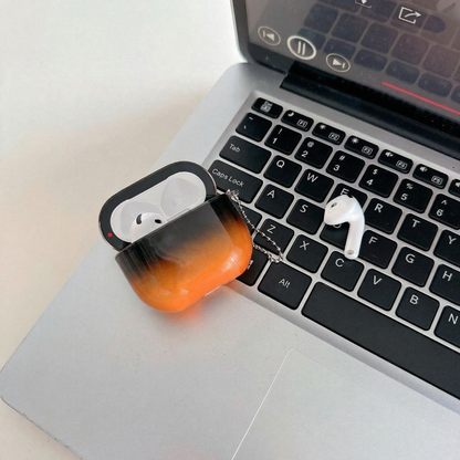 NØIR ORANGE AIRPOD CASE