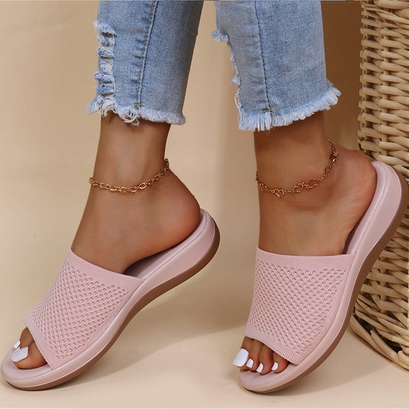 The Daisy — Women's Orthopedic Summer Sliders